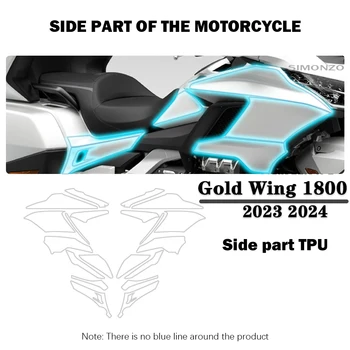 Zlato Krilo Pribor motorno kolo, Zaščitno folijo Gold Wing 1800 GL1800 2023 2024 Anti-Scratch Varstvo TPU motorno kolo Pokrov
