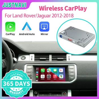 JUSTNAVI Brezžični CarPlay Za Land Rover/Jaguar/Range Rover/Evoque/Discovery 2012-2018 Z Android Auto Mirror Link AirPlay