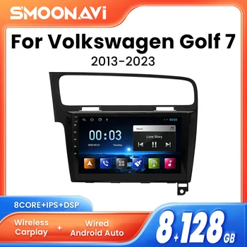 8GB 128GB AI Glasovni Nadzor Brezžičnih CarPlay Android 12 Avto Večpredstavnostna Radio Za VW Golf 7 2013-2017 IPS Wifi GPS Autoradio DSP