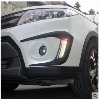 Evropska različica ABS vrata avtomobila trim telo trim lučka obrvi trim auto deli za leto 2015 2016 2017 Suzuki Vitara Avto styling