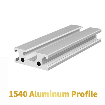 2PCS 1540 Aluminij Profil 3-Reža za Iztiskanje Okvir 100-550mm Eloksiran Linearni Železniškega za CNC 3D Tiskalnik Workbenc Graviranje Stroj