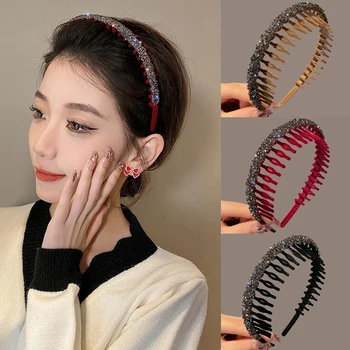 Vintage Polno Nosorogovo Lase Hoop Za Ženske Modni Zgrinjati Elastična Hairband Glavo, Pribor Za Lase Korejski Lase Tie Pokrivala