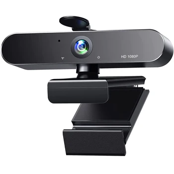 K12 1080P Full HD Webcam Računalnik PC WebCamera z Mikrofonom Vrtljiv Kamere za Živo BroadcastVideo Kliče Konferenca Dela