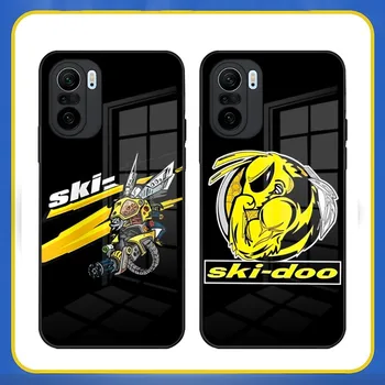 Ski Doo Ski-Doo Ekipa Telefon Primeru Kaljeno Steklo Za Xiaomi 11T 10 10T 11i Redmi Opomba 11 9T 9 8 9A 11S Pro Poco F3 Zadnji Pokrovček