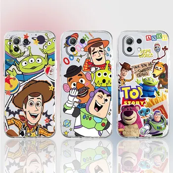 Disney Srčkan Igrače Zgodba Primeru Telefon za Xiaomi Mi Opomba 10 Lite 12 9T 11T 11 Lite 12T 10T 5G 13 Ultra 11X 12X Pokrov
