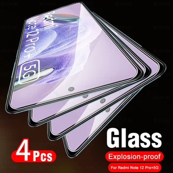 4pcs Za Xiaomi Redmi Opomba 12 Pro+ Note12 Pro Plus 5G Zaščitnik Zaslon Kaljeno Steklo Film Radmi Redmy Ne 12S Note12Pro 4G 2023