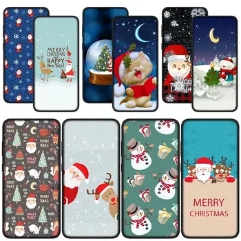 Darilo Vesel Božič Santa Claus Jelena Ohišje za Samsung Galaxy Note 20 Ultra 10 8 9 S10 Lite S9 + A6 A8 Plus A7 A9 Kritje Primera