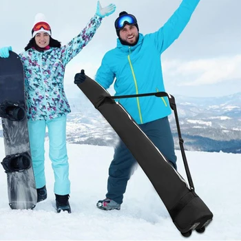 Ski Odbor Vrečko Deskanje na snegu Skladiščenje Vrečka Z Platišča Oxford Krpo, Velika Zmogljivost Za Športe na Prostem Pribor 194 x 32 cm
