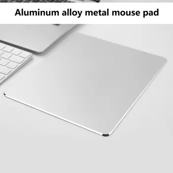 Kovine Aluminij Mouse Pad Mat Nemoteno Čarobno Ultra Tanek Miško Mat Gaming Mouse Pad Miško Mat Nepremočljiva Mousepad