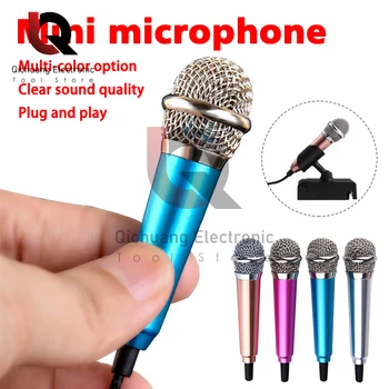 Najnovejši Mini Lavalier Mikrofon Profesionalni Ročni Mikrofon Mikrofon za Računalnik za iPhone, ipad Petje karaoke Izključne