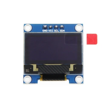 0.96 Palčni IIC I2C Serijski GND 128X64 OLED LCD LED prikazovalniku SSD1306 za Arduino Kit Modri Zaslon