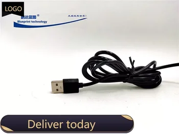Visoka Kakovost Kabel USB 2.0 Podatkovni Kabel Polnilnika Vodi USB Moški Konektor Eno Glavo, Dve-Core Žice 1 M Dolgo