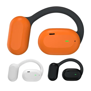 Kostno Prevodnost Slušalke Bluetooth, Združljiva Zmanjšanje Hrupa Brezžične Slušalke Nepremočljiva Za Vožnjo Vadba, Šport Na Prostem