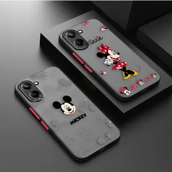 Mat Telefon Primeru za NASPROTNEGA Realme 11 10 9 9I 8 8I 7 7I 6 5 NAJTI X3 X5 PRO 4G 5G Primeru Funda Lupini Zal M-Mickey M-Minnie Mouse