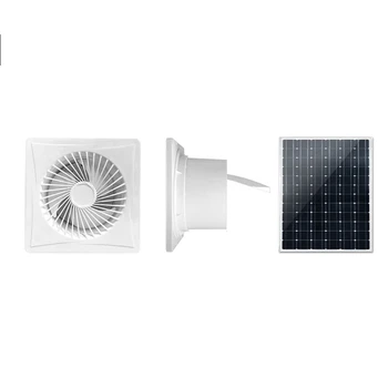 Skladišče Ventilator 17W solarnimi Z 8 cm Za Shed Prezračevanje,Kokošja Coops,Pet Hiš