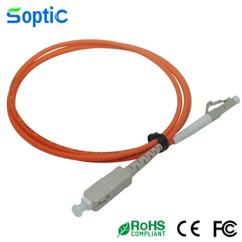SC/UPC za LC/UPC Multi mode 62.5/125um simplex 3meter-3,0 mm optično omrežje patch kabel fc patch kabel