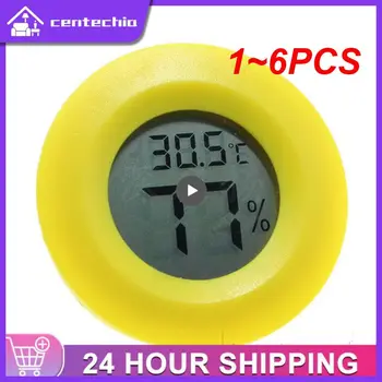 1~6PCS +70°C Mini LCD-Digitalni Termometer, Higrometer Hladilnik Zamrzovalnik Tester Temperatura Tester Senzor Vlažnosti Meter Detektor