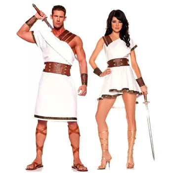Halloween Parov Rimu Spartan Bojevnik Kostum Za Odrasle Antične Grške Mitologije, Skorpion, No Toga Bog Haljo Cosplay Fancy Oblačenja