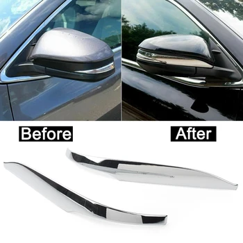 ABS Chrome Avto Strani Rearview Mirror Dekoracijo Trim Za Toyota Highlander 2014 2015 2016 2017 2018 2019 Avto Styling Oblikovanje