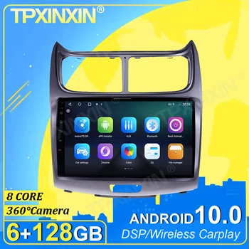 IPS PX6 Android 10.0 6+128G Carplay 360 Kamera Za Chevrolet Jadro 2009-2017 DSP Multimedijski Predvajalnik, Radio magnetofon Video GPS