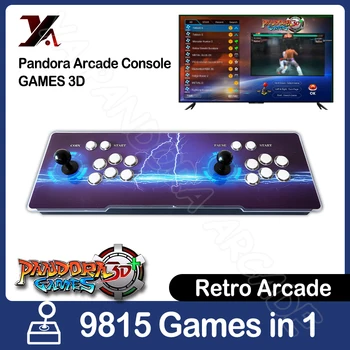 Najnovejše Pandora Igre 3D Polje Retro Omara je Arkadna Konzole 9815 v 1 Izhod TV Igre, ki je Primerna Za Družinsko Zabavo