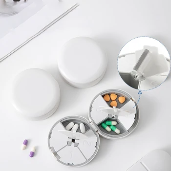 Rezanje Artefakt Medicine Kit Zaprti Tableta, Tablete Primeru Tabletke Rezalnik Prostor Za Shranjevanje Zdravila Rezalnik Zdravstvenega Varstva Prenosni Mini