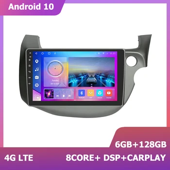 HIRIOT 9 inch avtoradio, Predvajalnik za Honda Fit RHD 2008-2013 Večpredstavnostna Video Carplay DSP GPS Stereo Navigacija Sedel Navi Android