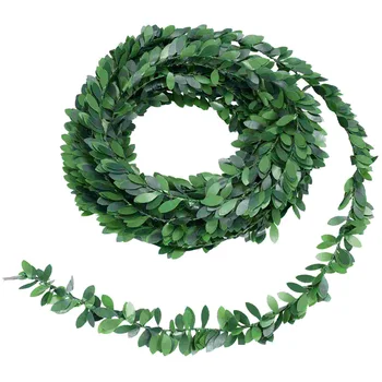LIOOBO 75m Umetno Garland Listje Zeleno Listje, Simulirano Trta za Stranko Poroko Slovesnosti DIY Trakovi