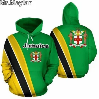 JAMAJKA Državi Zastave, Reggae Bob Marley 3D Unisex Hoodie Moški Majica Ulične Zip Pulover Športna Jakna Trenirke F011