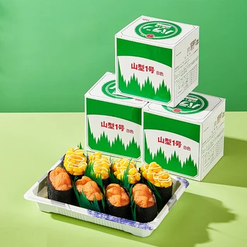 100/200/1000Pcs Zelenih Listov Japonske Hrane Sushi Decoration Listi Trave Suši Ustvarjalne Plastičnih Listov, Sashimi Dekor Orodja