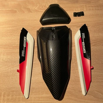 Motorno Kolo, Oprema Za Ducati Panigale 959 Sedeža Kritje Nastavek Zadaj Rep Oklep Plošča Solo Pillion Rdeče Ogljikovih Vlaken 2015-2020