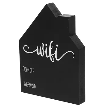 Wifi Geslo Prijavite Leseno Znamenje Samostojen Znak Tabela Wifi Znak za Hotel Trgovina