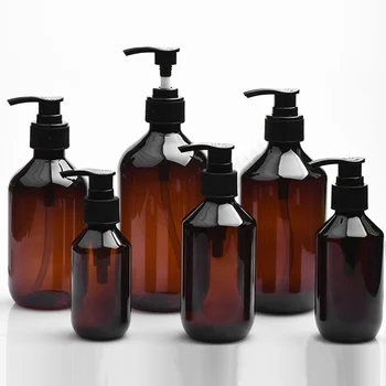 100/150/200/300/400/500 ml Šampon Povratne Steklenice Črpalka Posode Plastične Tekoči Šampon Gel za Prhanje Steklenice Kopel Dodatki