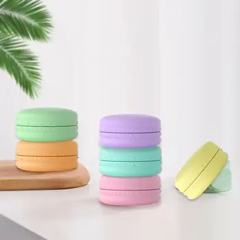 Mini Krema Polje Prenosna Pisane Vžigalnike Macaron Odpravijo Jar Candy Barve Macaron Obliko Kozmetični Sub-stekleničenje Polje Potovanja