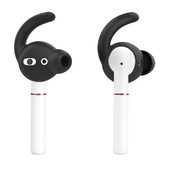 Za Apple Airpods 1 2 Čepkov Kritje Eartips Kavljem Slušalke Torbica za Čast Flypods držalo za uho Škatla za Shranjevanje za Huawei Freebuds2
